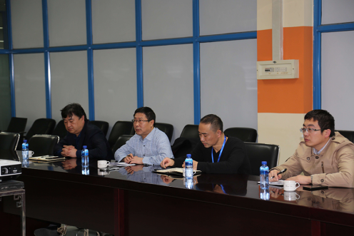 万名干手下基层烟台市国企一队到凯时KB88软件公司调研座谈